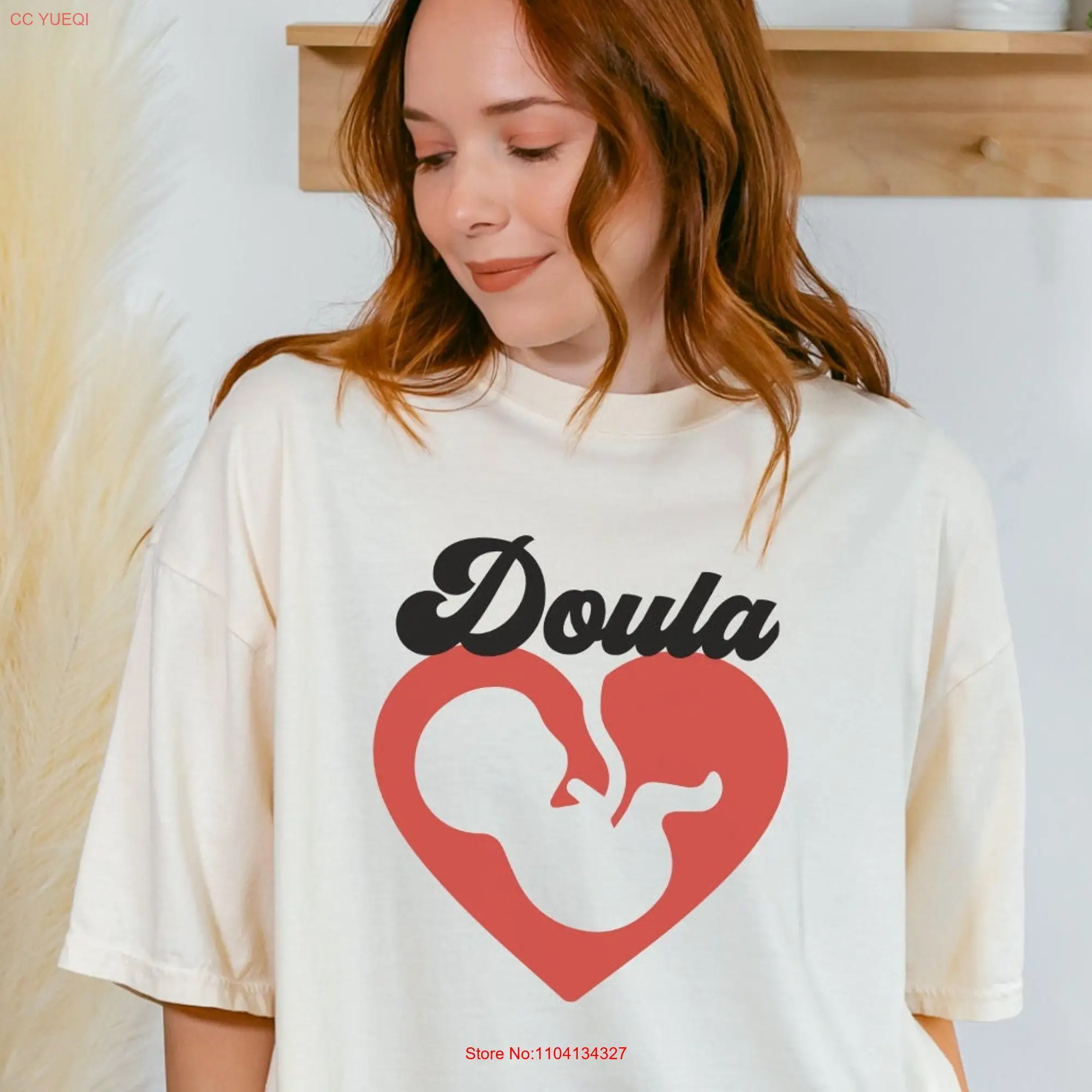 Doula T Shirt Birth Appreciation Labor And Delivery Nurse Midwife StudenT Comfort Colors long or short sleeves