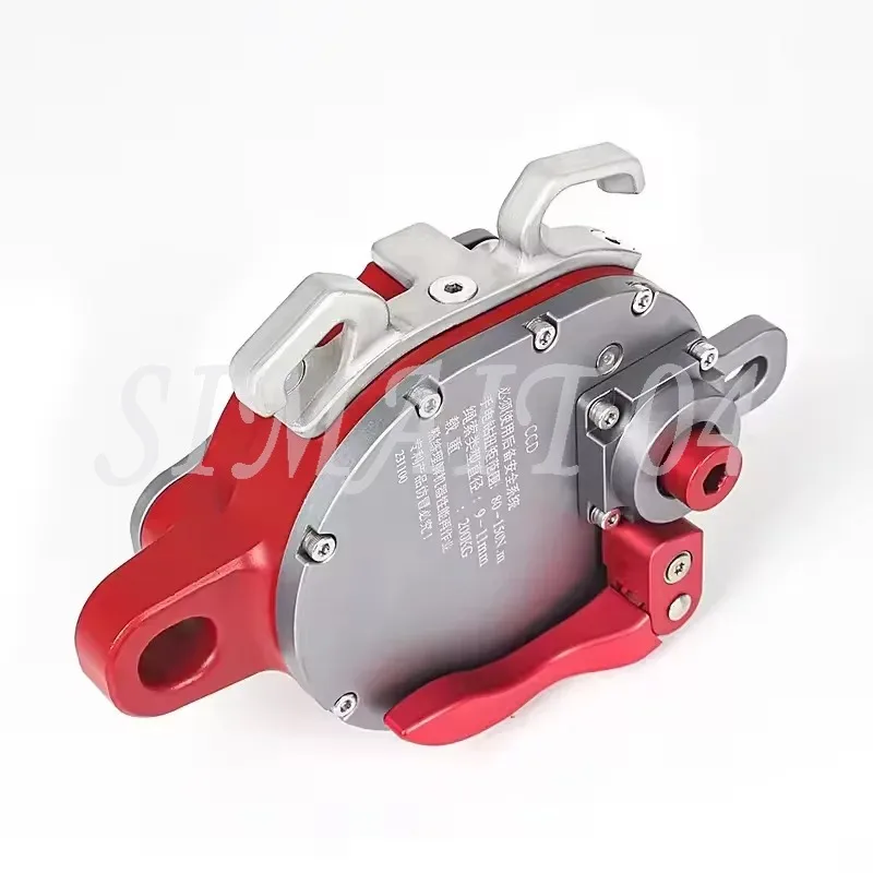 Electric High-Altitude Lifter 200KG Steel Winch Hoist with Fall Arrester And Rope Crawler for Construction And Engineering Proje