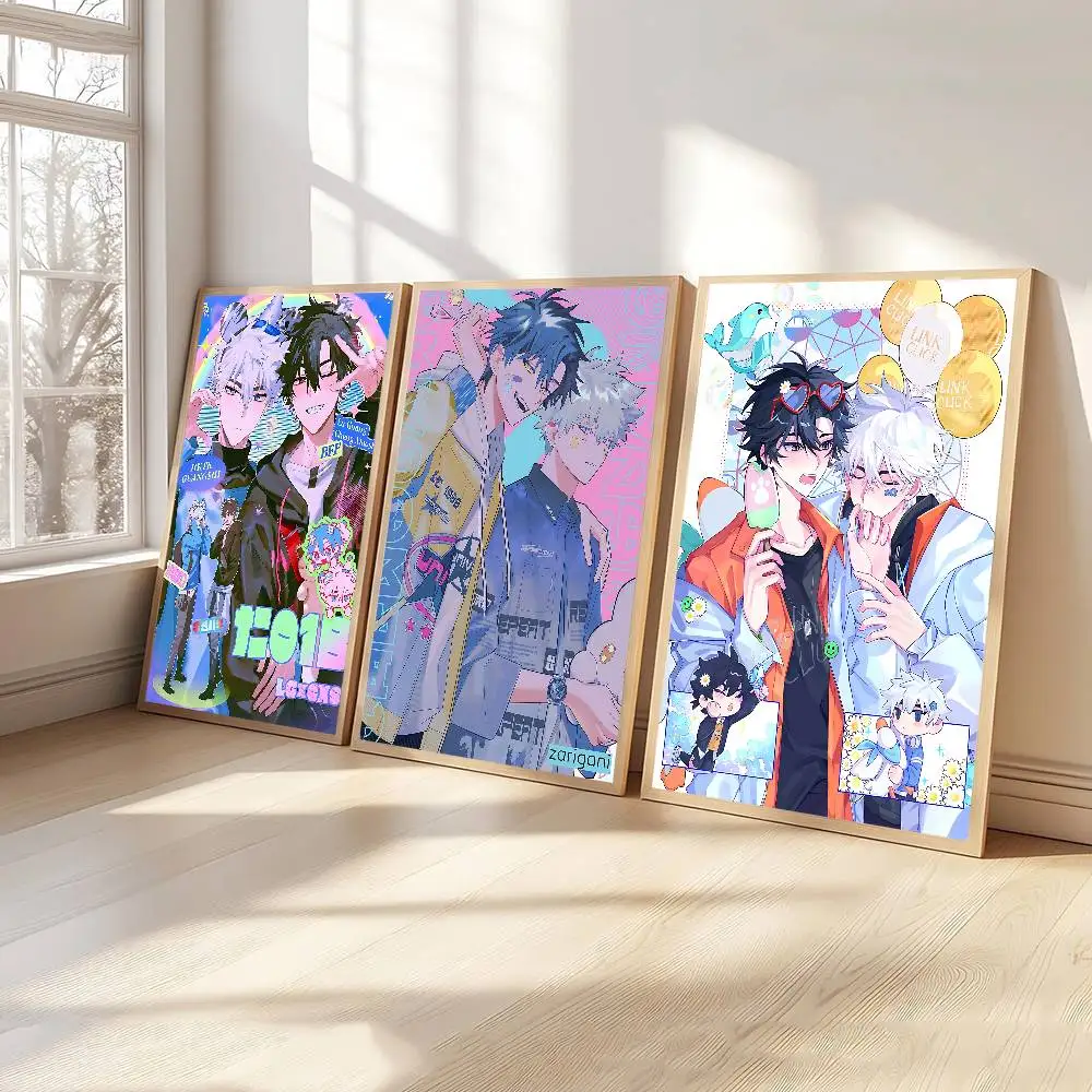 Anime Game L-Link Click Classic Vintage Posters HD Quality Wall Art Retro Posters for Home Room Wall Decor