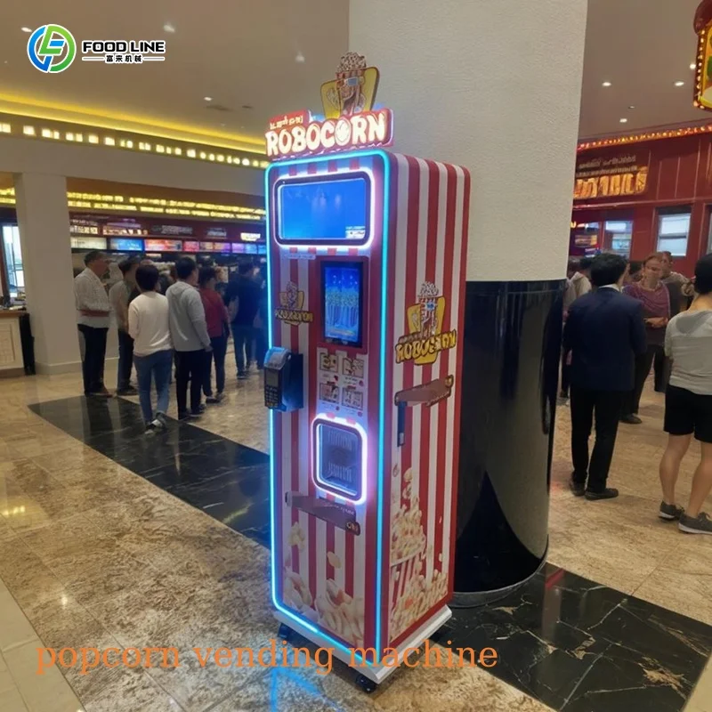 Automat do popcornu na zamówie – Popcorn Vending Machine recenzja i cena