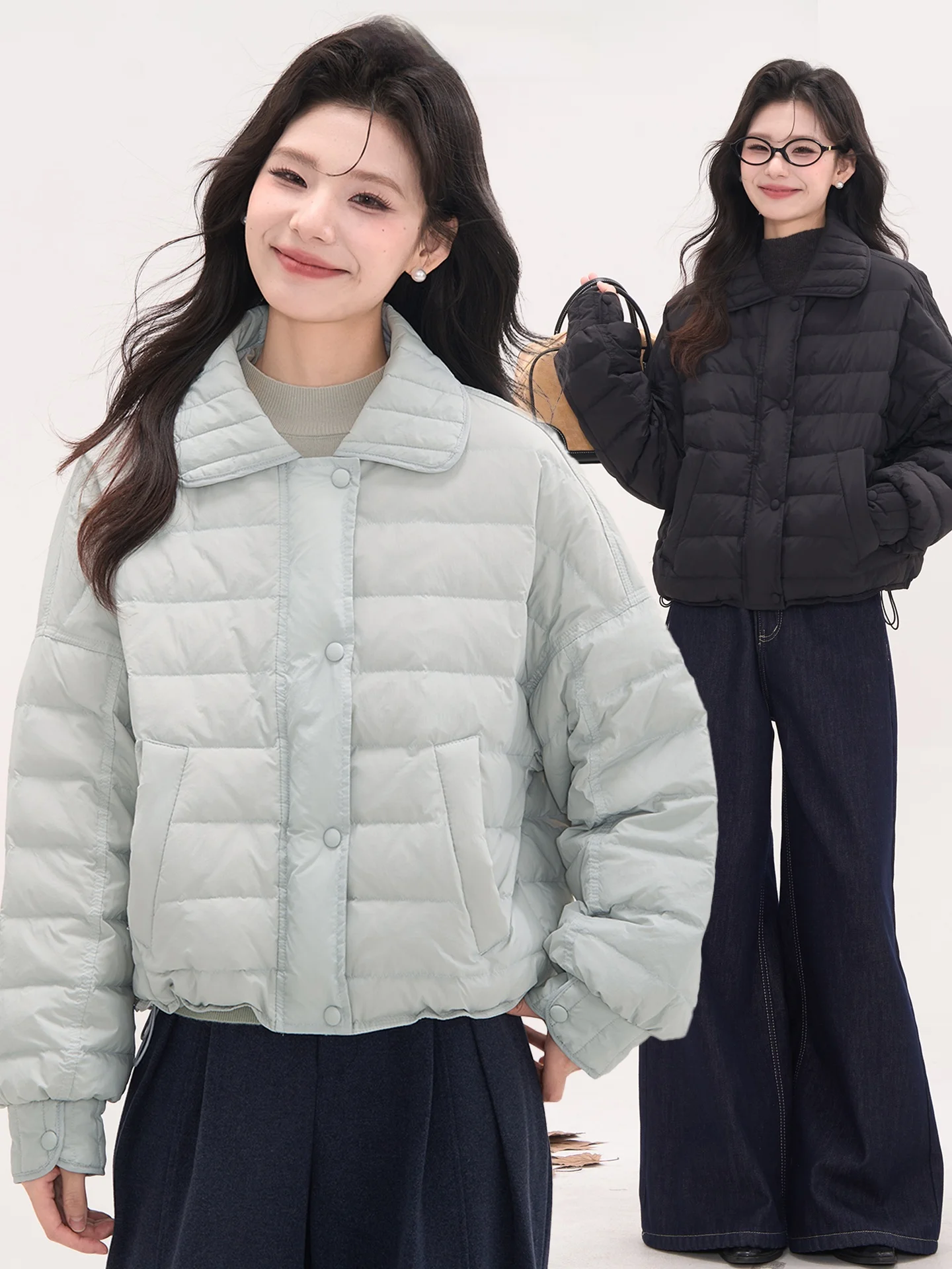 

Casual ort Women's down Jaet Heme Winter Pattern Collar Nylon Fabric Warm Filling Regular Sve Length Chinese Brand