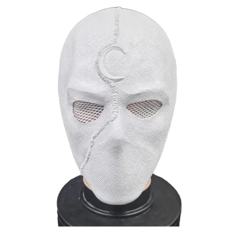 

Moon and Knight Mask Halloween Fancy Dress Party Cosplay Latex Masks Helmet Masquerade Party Props