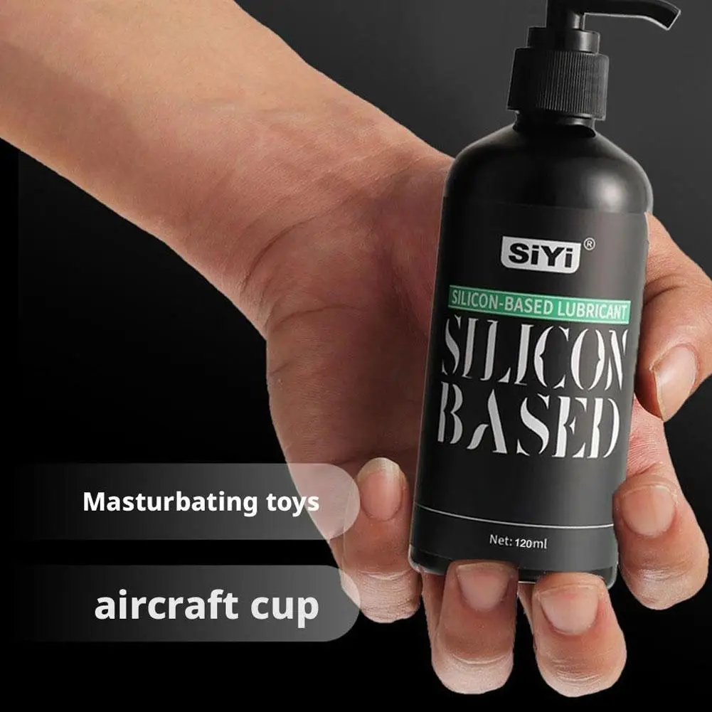 زيت تشحيم شخصي قائم على السيليكون 120 مل، حريري ناعم، غير لزج، غير معطر، مقاوم للماء للرجال والنساء والأزواج #4