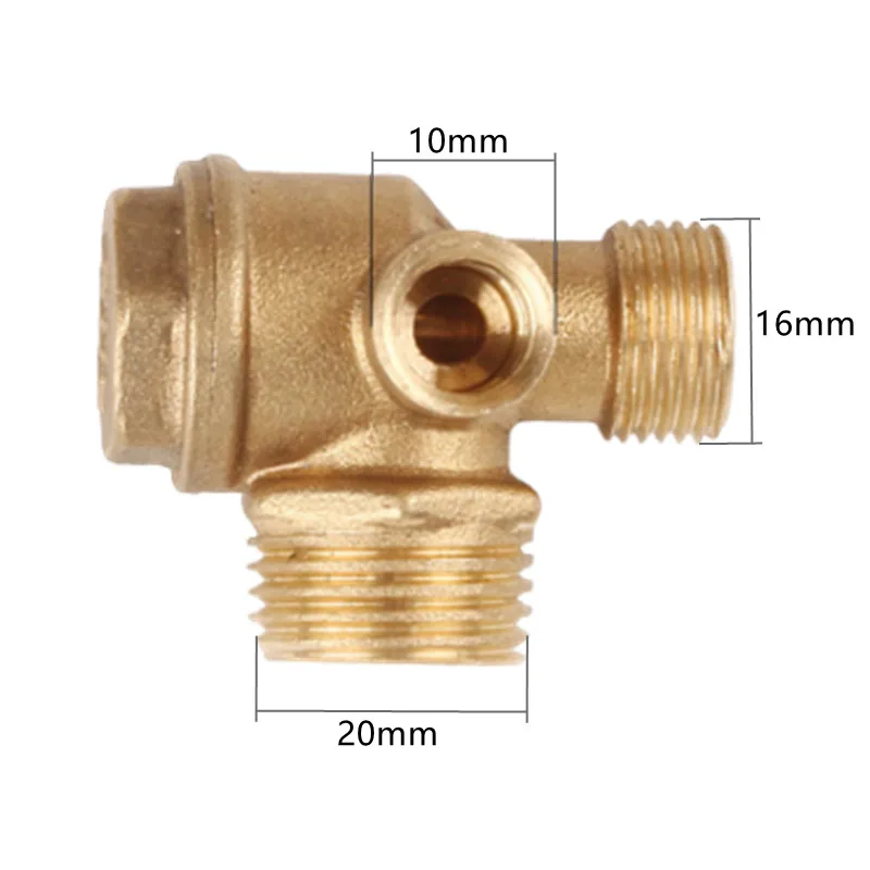 20X16X10mm Air Compressor Oil-free Machine Small Air Pump Check Valve
