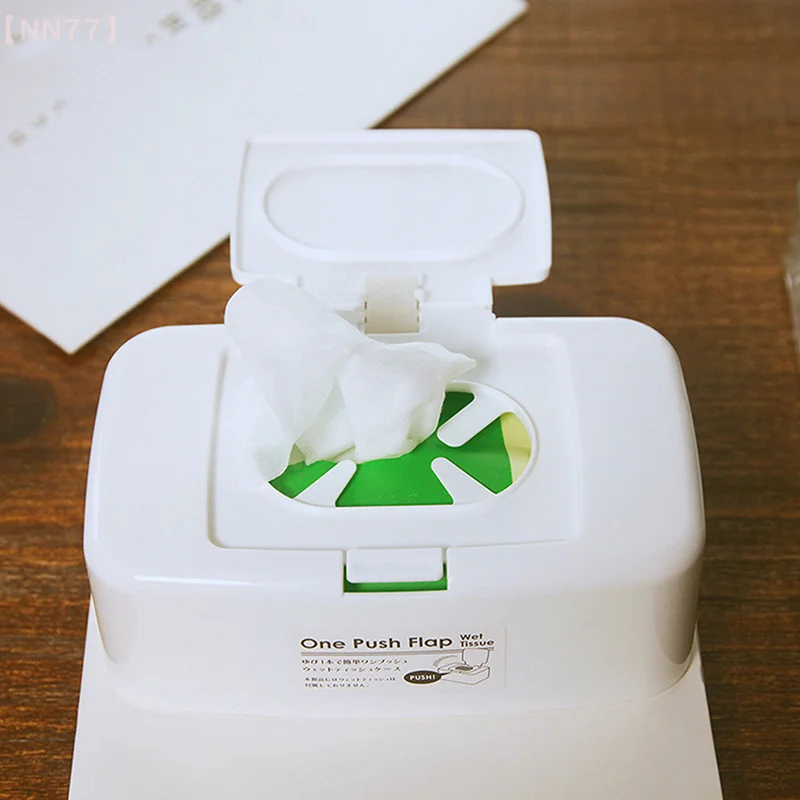 Dry Wet Tissue Box Wipes Storage Case Napkin Dispenser Baby Wipes Napkin Storage Box Holder Container Tissue Holder