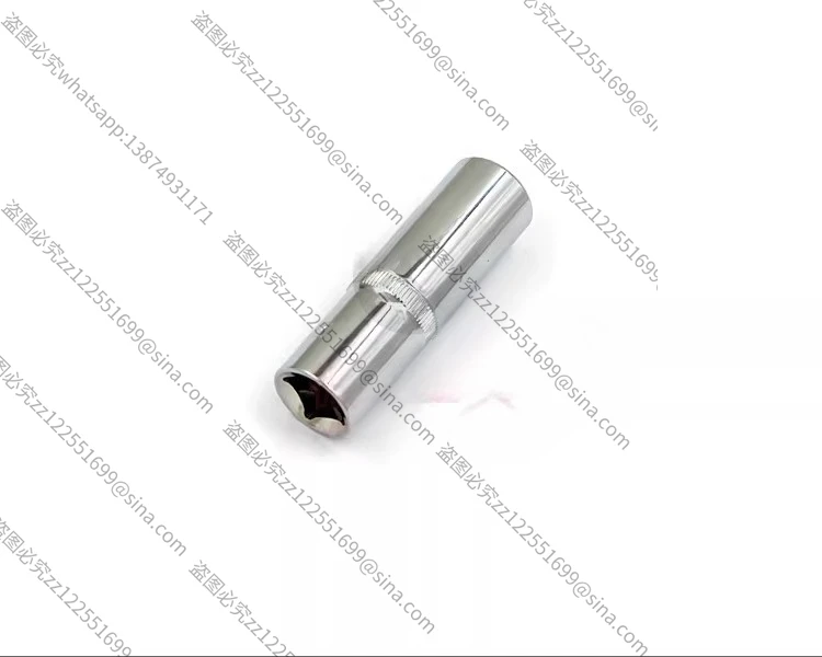Suitable for 12.5mm Extended Sleeve/hex Socket, 1/2 Hex Lever Mirror Chrome Vanadium Steel Long Socket 8-32mm
