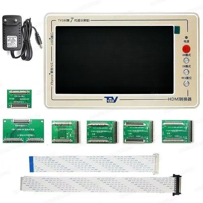 For TV Motherboard Tester TV160 7th Generation Converter TV160 7th Generation LCD Motherboard Tester