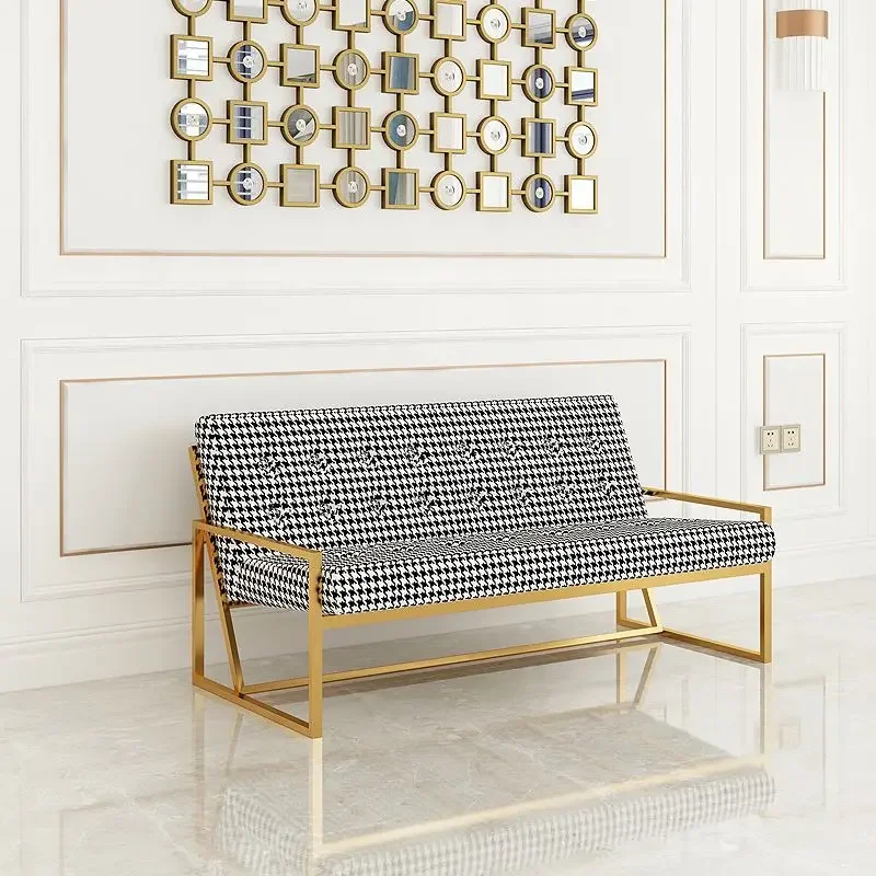 

For Nordic Modern Living Room Furniture Single Backrest Leisure Sofa and Chair