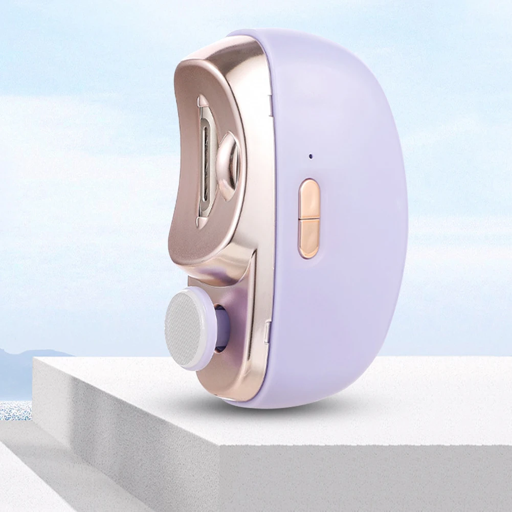 

Портативный автоматический электрический триммер для ногтей с подсветкой, перезаряжаемый, для маникюра и полировки, безопасный