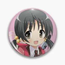 Kaai Yuki V4  Soft Button Pin Collar Funny Women Cartoon Lover Lapel Pin Gift Badge Creative Fashion Jewelry Brooch Hat Cute