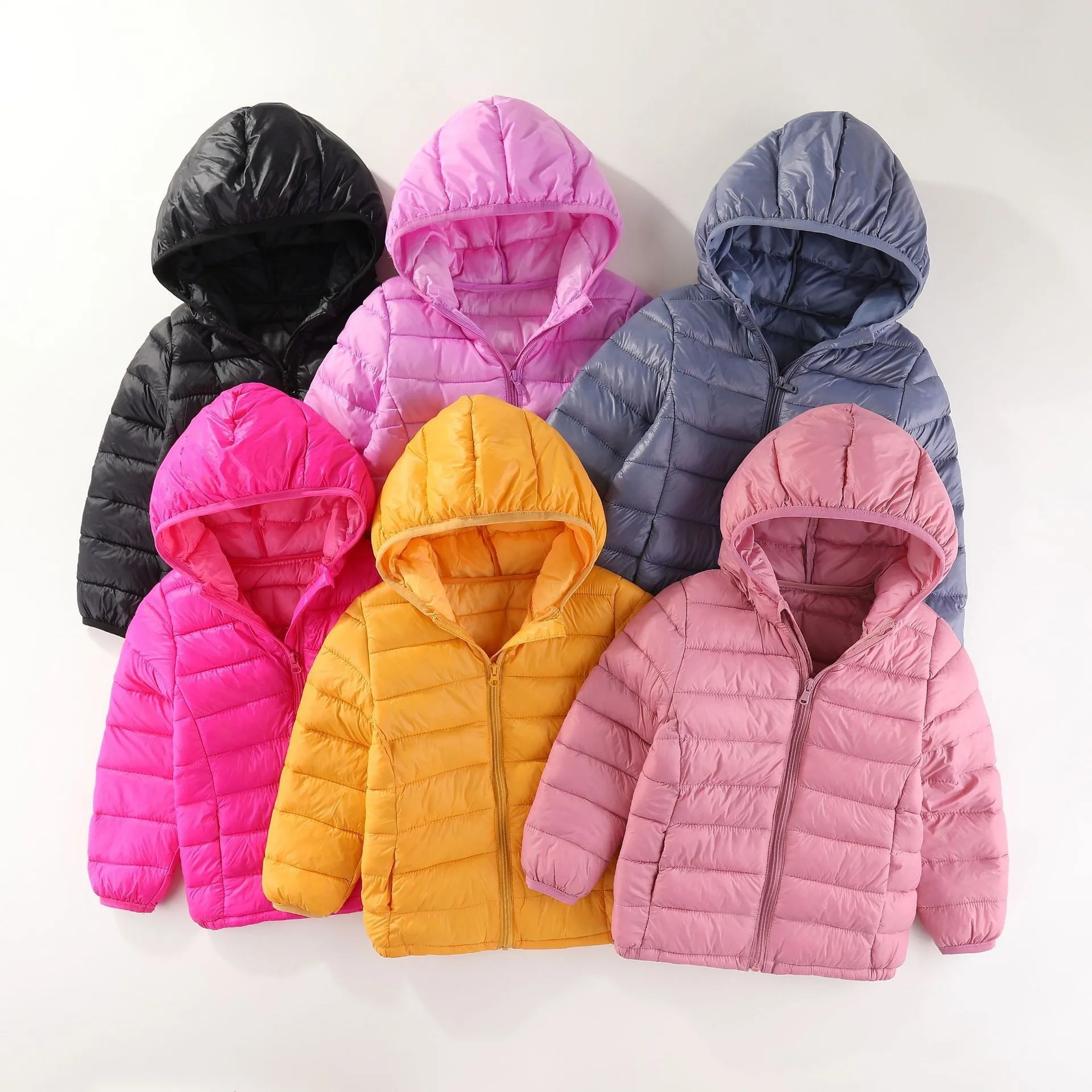 ZOETOPKID Children Down Cotton Jacket Clothes for Boys Girls Cotton Padded Clothes Kids Fleece Hooded Winter Coats