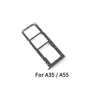 Bilashmart ZTE Blade A35 A55 A75 SIM Card Tray Slot Holder Adapter Socket Repair Parts