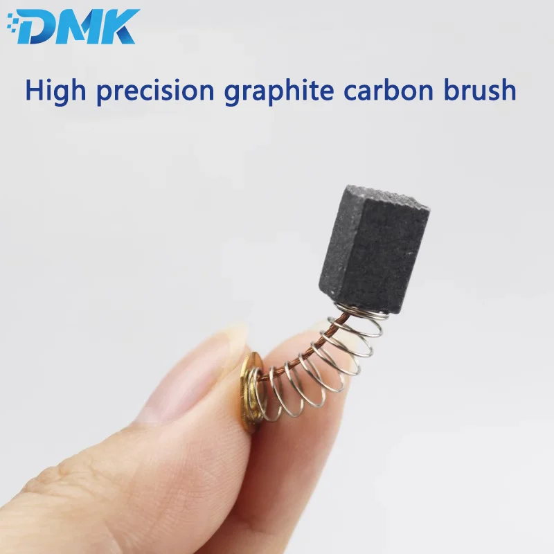 DMK Carbon Brush For Slag Remover JT-C2300 High Precision Graphite Carbon Brush 2 PCS