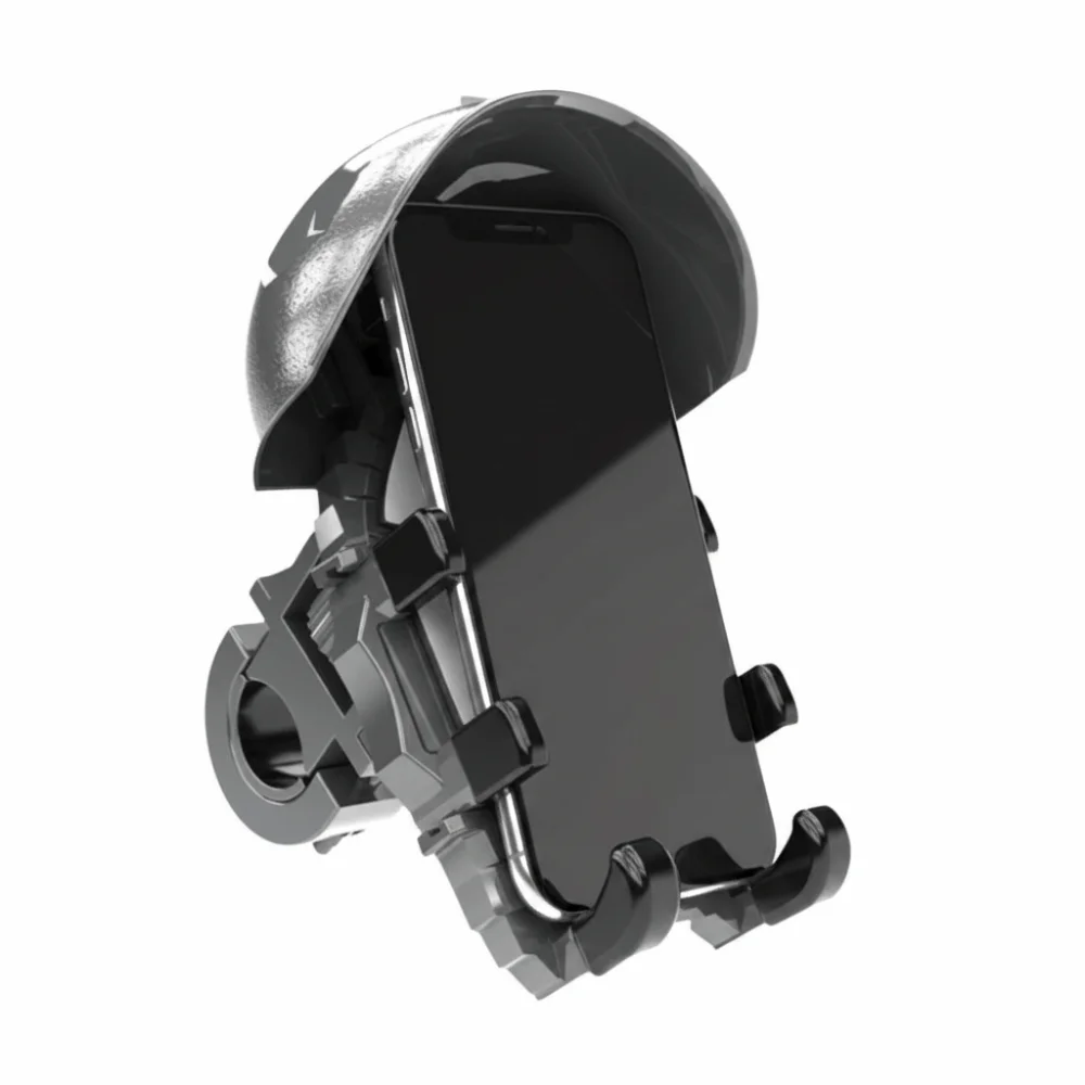 

Rotatable Motorcycle Phone Holder Sunshade Waterproof Bicycle Phone Holder Stable Mount Anti-Shake Navigation Holder