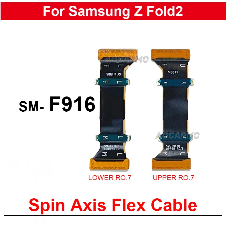 Signla Flex Motherboard Connection LCD Screen Spin Axis Main Flex Cable For Samsung Galaxy Z Fold2 SM-F916U f916