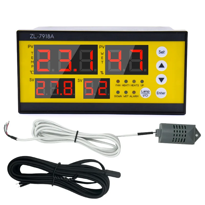 

1 Set Incubator Automatic Egg Incubator With Temperature Humidity Controller Smart Digital Temperature Control Accessories