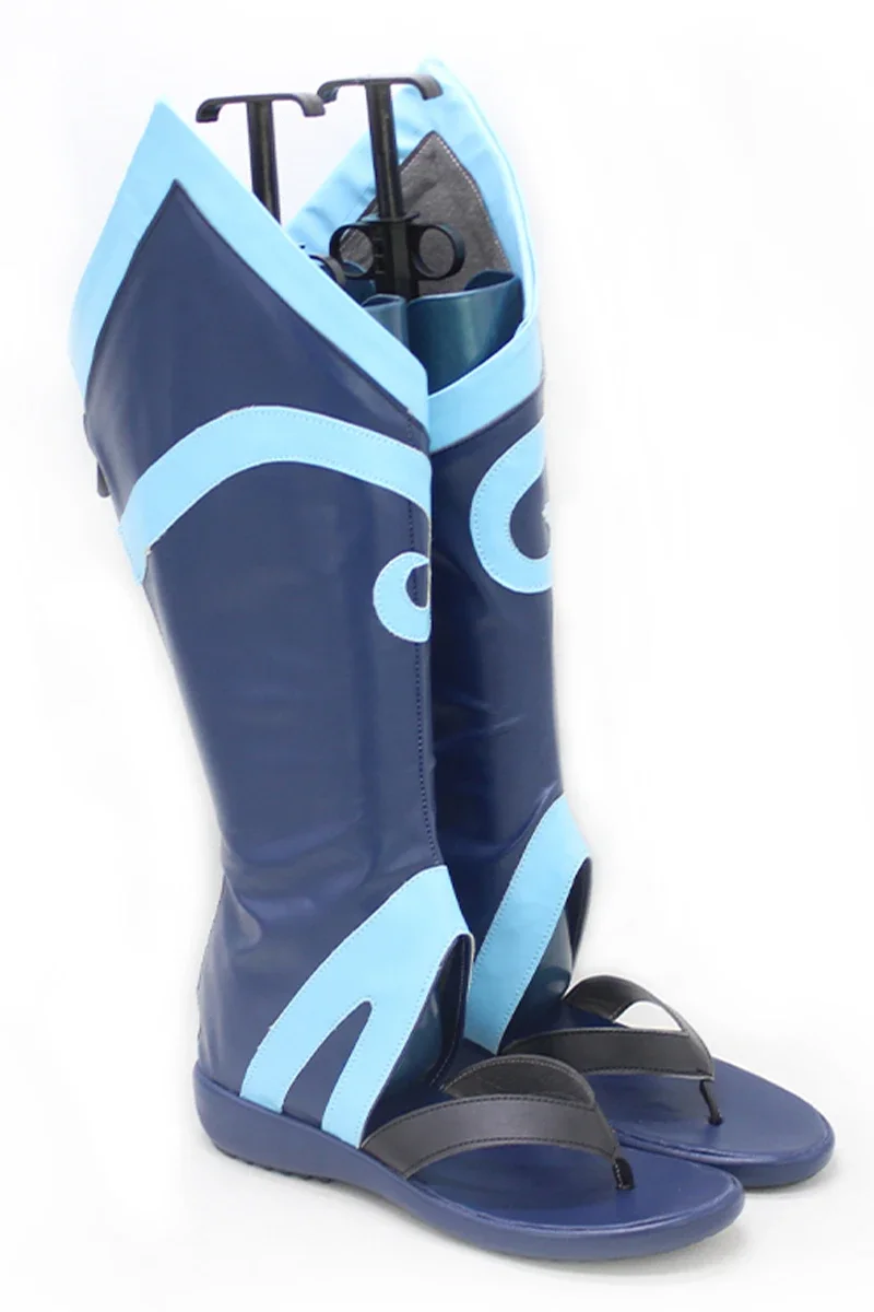 Spiel LOL Spirit Blossom Riven Cosplay Schuhe PU Leder Schuhe Halloween Karneval Stiefel Cosplay Requisiten Nach Maß