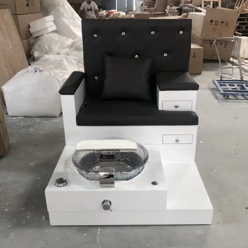 Modern pedicure throne chair of nail salon furniture