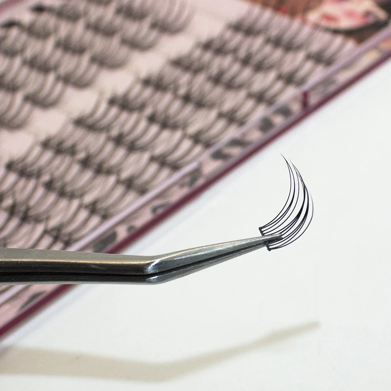 Faux-cils Non adhésifs, extension de cils segmentés, outil de grossissement des yeux anime, DIY bricolage