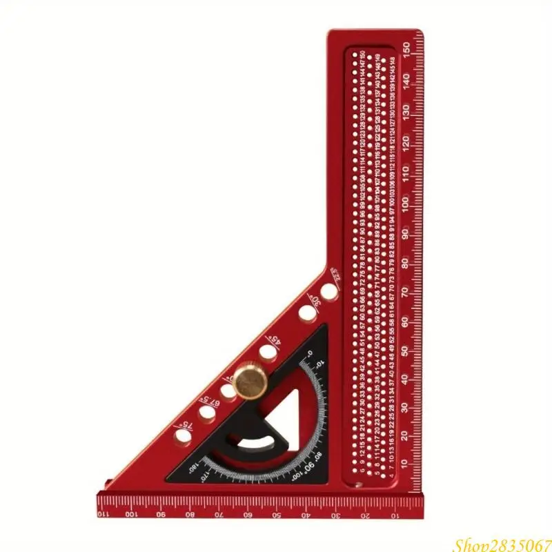 MultiFunctional Drafting Tool MultiAngle Measuring Ruler Scratch Resistant Surfaces For Architectural Design Application 831F