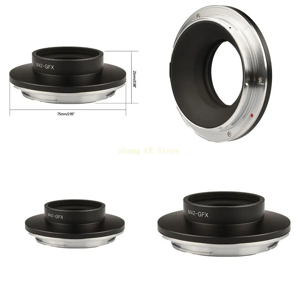 

M5TD M42 42mm Screw Mount Lens to for Fujifilm GFX G Mount Lens Adapter Ring Durable