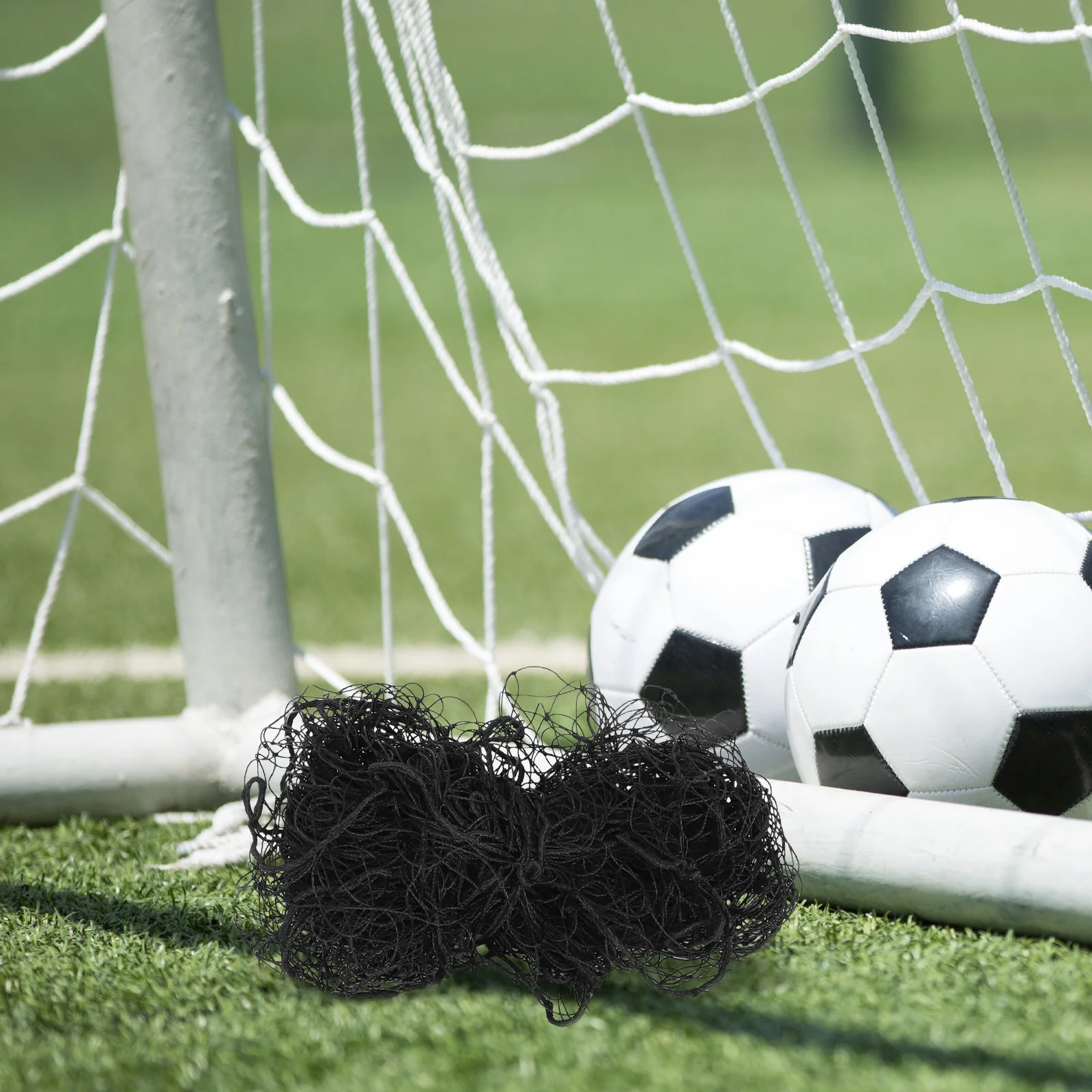 高密度サッカーゴールネット 耐久性のある耐候性練習ネット 交換用スポーツネット