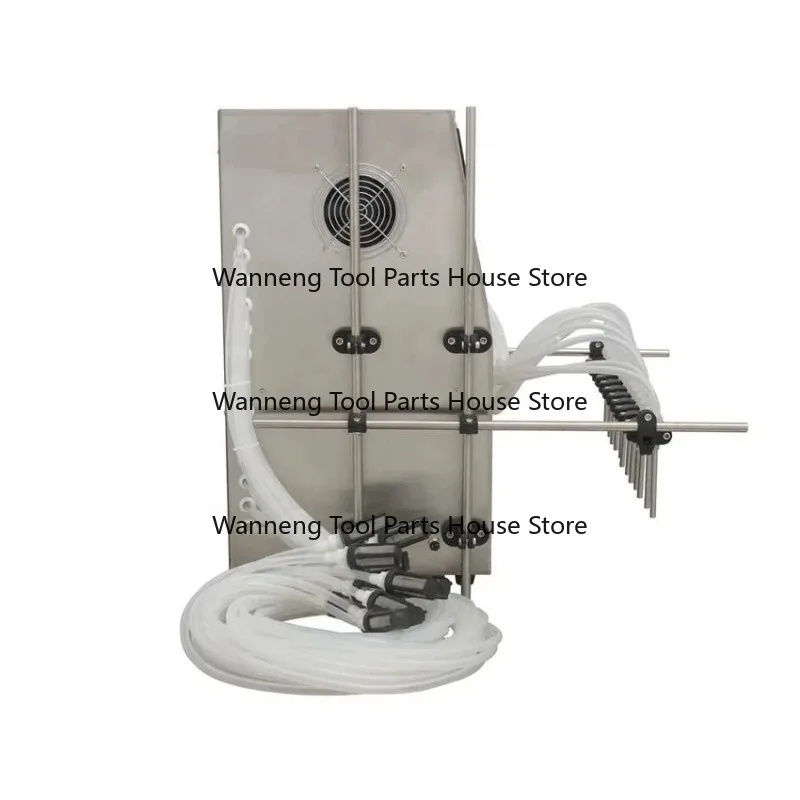 

Factory Customized Multi-nozzle Liquid Filling Machine 12 Head Diaphragm Pump Hand Integrated Desktop Bag Filling Machine