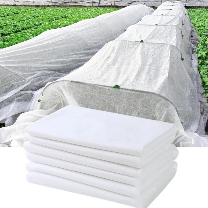 Outdoor Winter Plant Frost Cover Blanket Garden Fabric Freeze Protection Sheet Floating Row Cover for Vegetables Flowers Plants