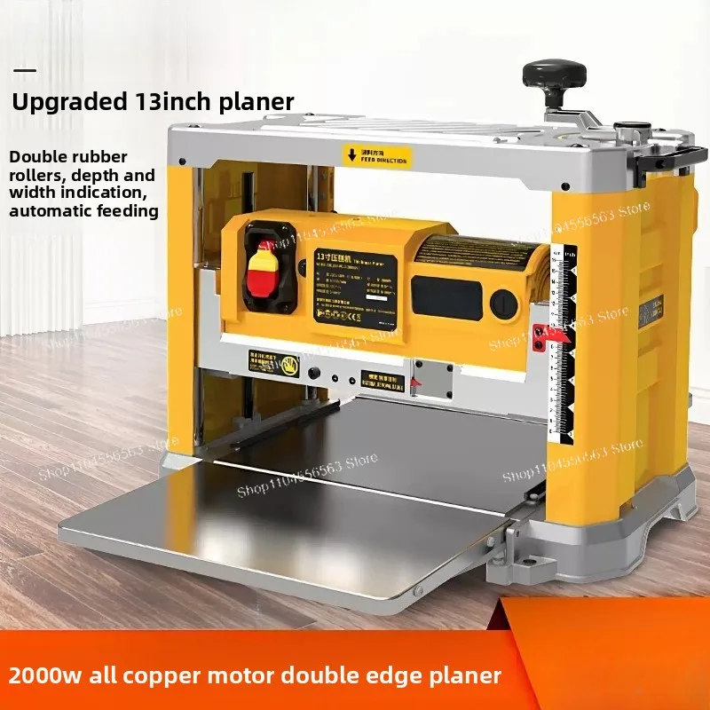 Multi-function Electric Planing Plane Sheeting  Thickness Planer Household Woodworking Planing Machi