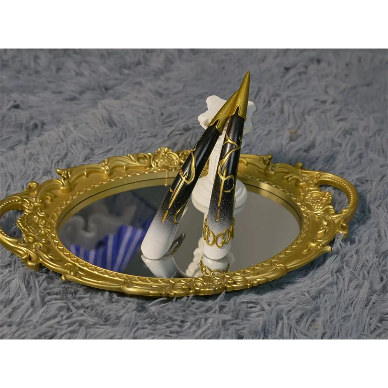 Vtuber nijisanji nova pele vox akuma cosplay chifres headwear role play acessório festa de halloween carnaval adereços