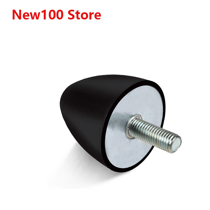 Thread Rubber Mount, VP M6 M8 M10 Cylindrical Shock Absorber Isolator Mount Female Vibration Bobbin Damper Rubber Mounting Feet