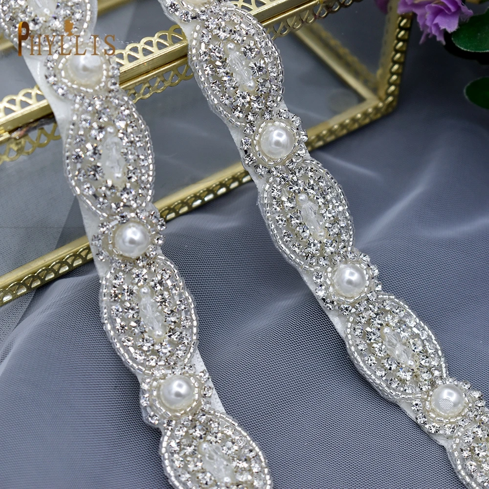 S11 Rhinestone Wedding Sash Crystal Belt for Bride Women\'s Formal Dresses Belt Sparkly Belts Party Belt Bridesmaid Ribbon Belt