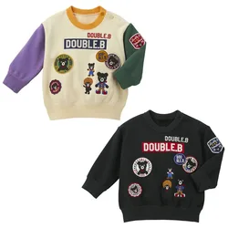 Autumn New Boys  Sweatshirts Cartoon Bear  Hoodie  Baby Boy Clothes  Children's  Hoodies Pull Sweatshirt  Pullovers for Kids