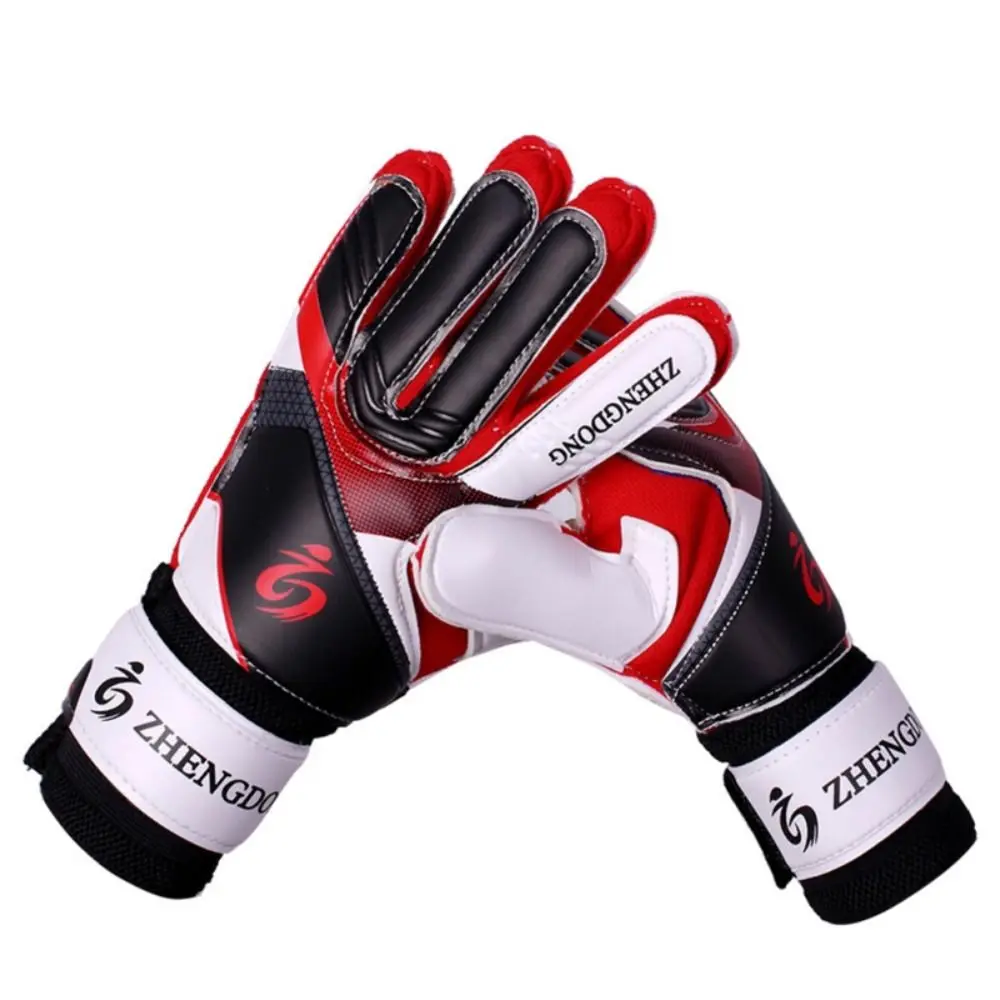

Professional Goalkeeper Gloves Non-slip Waterproof Thick Latex Soccer Gloves Children Youngsters Wear-resistant