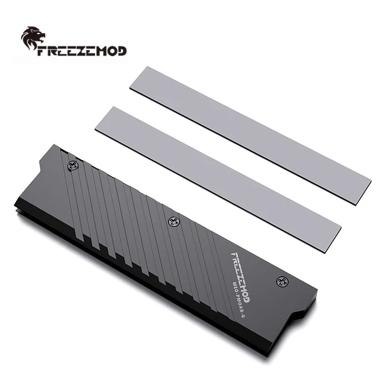 FREEZEMOD Geheugenmodulepantser voor DDR5 RAM-koellichaam, combinatie gebruikt waterkoelblok, MEO-PMOAB-G