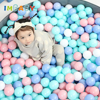 50Pcs/lot 7cm Ball Pit Safe PE Ball for Dry Pool Eco-friendly Baby Playpen Tent Kid Toys Ball Baby Playground Ocean Balls