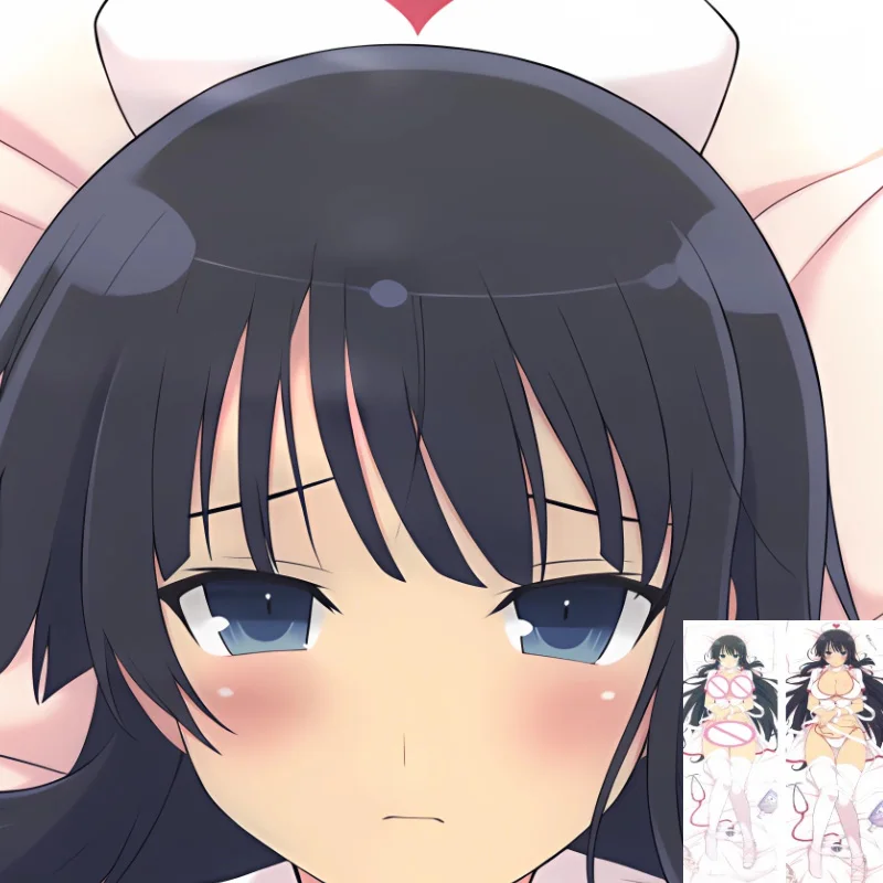 

DIY Customized Dakimakura Ikaruga Anime Pillowcase Double-sided Print Hugging Body Home Bedding Pillow Cover Case Dropshipping