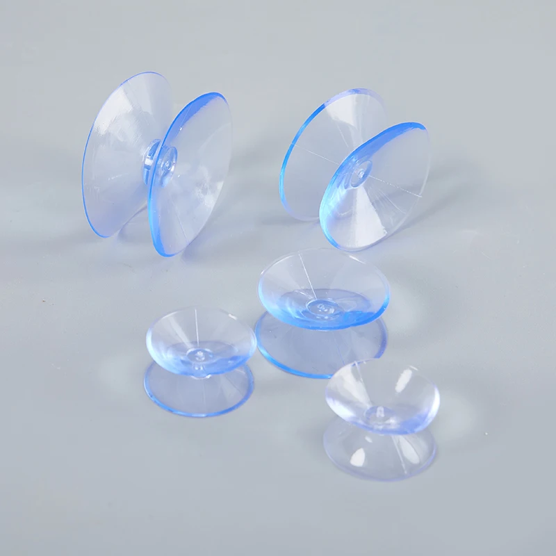 10Pcs/lot Pvc Transparent Double Sided Suction Cup-Sucker Pads For Glass Plastic Suction Cup Strong Vacuum Non-slip Suckers