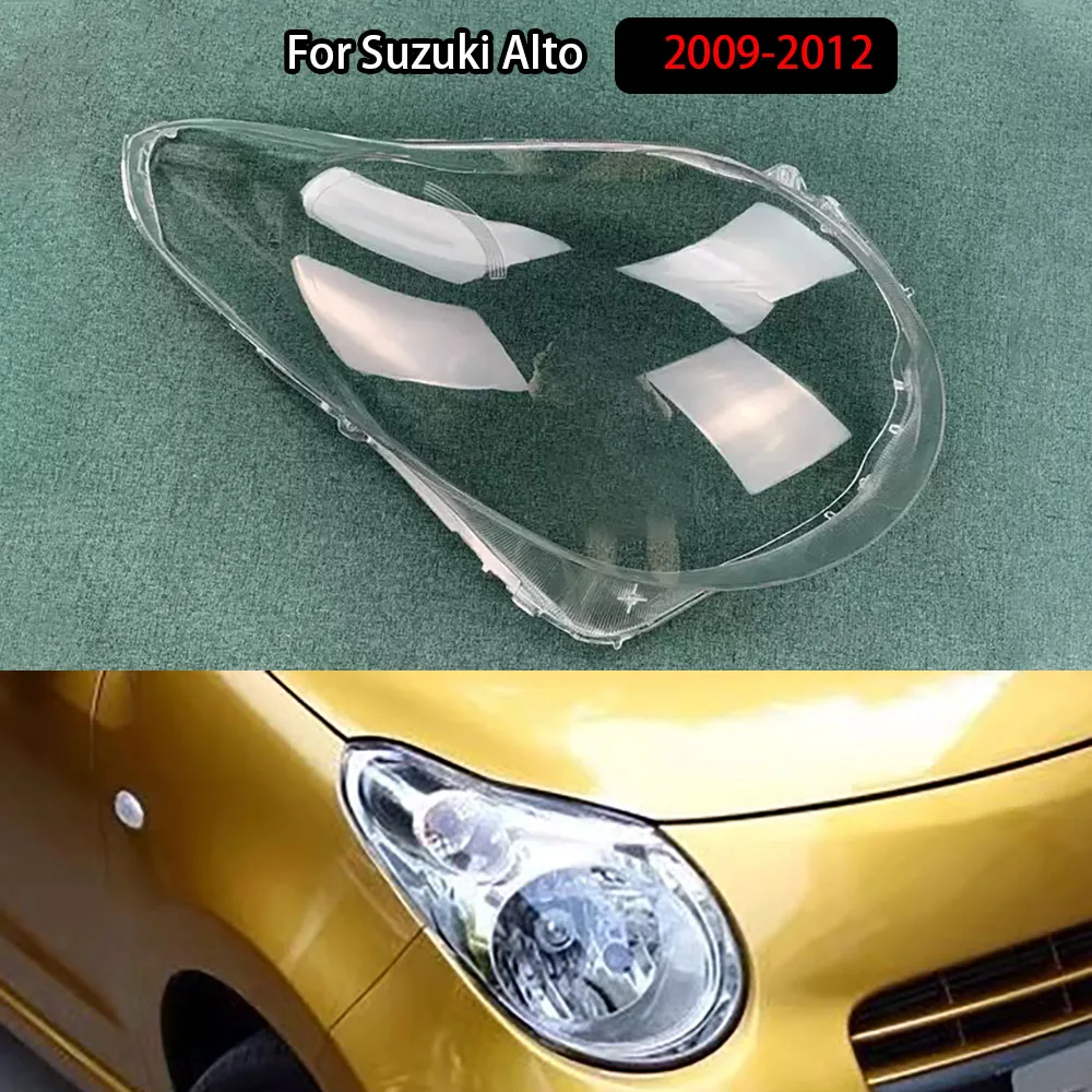 

Headlamp Cover Transparent Headlight For Suzuki Alto 2009-2012 Shell Lens Plexiglass Auto Replacement Parts