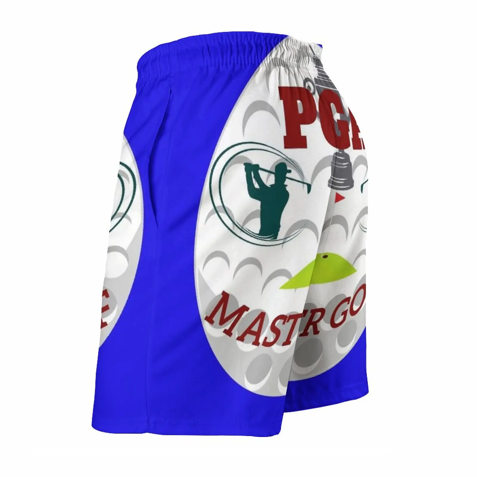 Masters Golf Pga Men's Swim Trunks Sports Shorts Beach Trunks Surfing Pockets And Mesh Lining Master Golf Pga Woods Tiger Stars