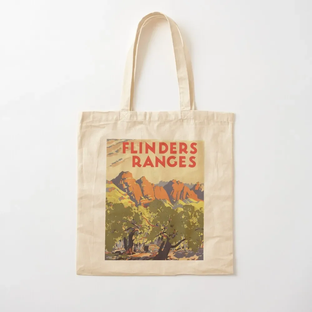 

Flinders Ranges, South Australia's winter sunland, circa 1935 Tote Bag Canvas shoulder bag hand bags Bag