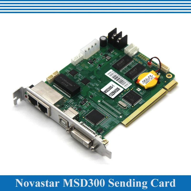 NOVASTAR MSD300-1 LED Display Sending Card, Outdoor and Indoor Full Color LED Video Display Synchronous controller