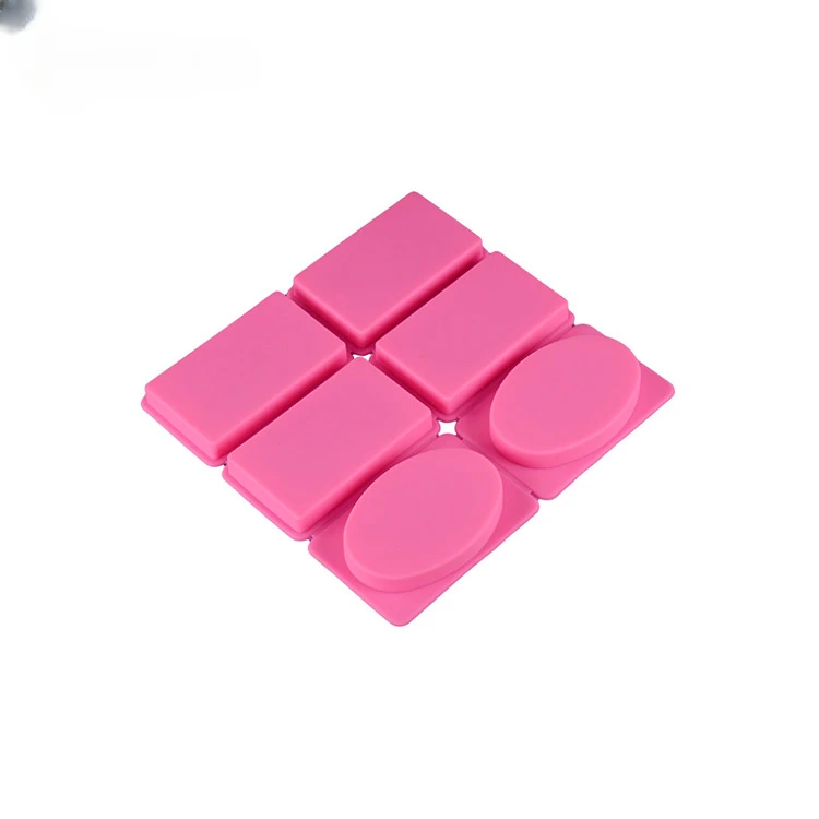 

Silicone rectangular round cake