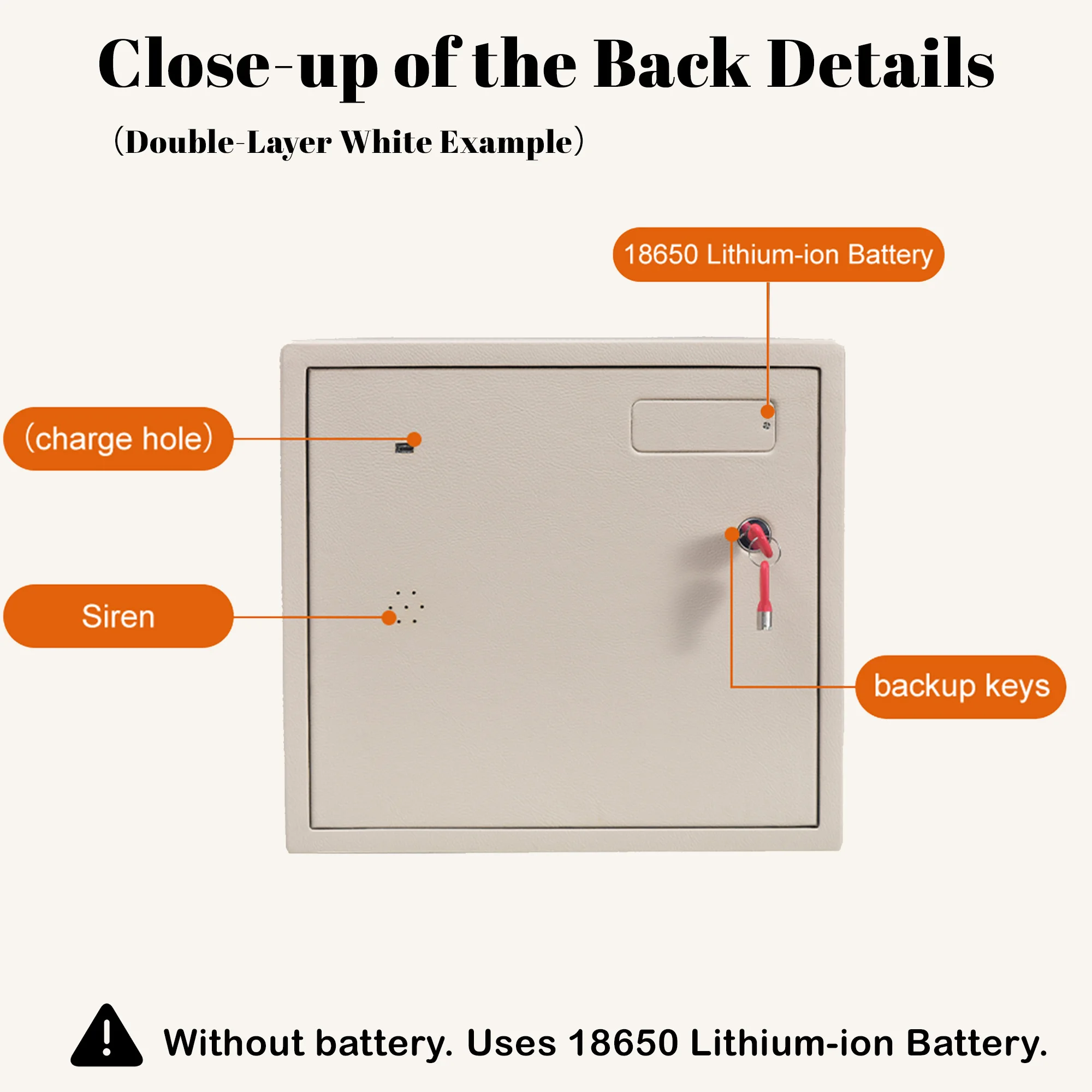 Biometric Fingerprint Safe,Leather Wrapped Jewelry Safes,Quick-Access Handgun Safe for Home and Vehicle