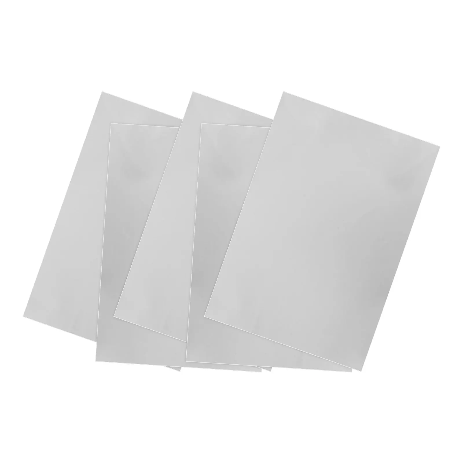 5Pcs Silver Laptop Art Decal Protector 15.6 Inch Removable Reusable Laptop Skin Sticker Waterproof Grip Enhanced Notebook Pc