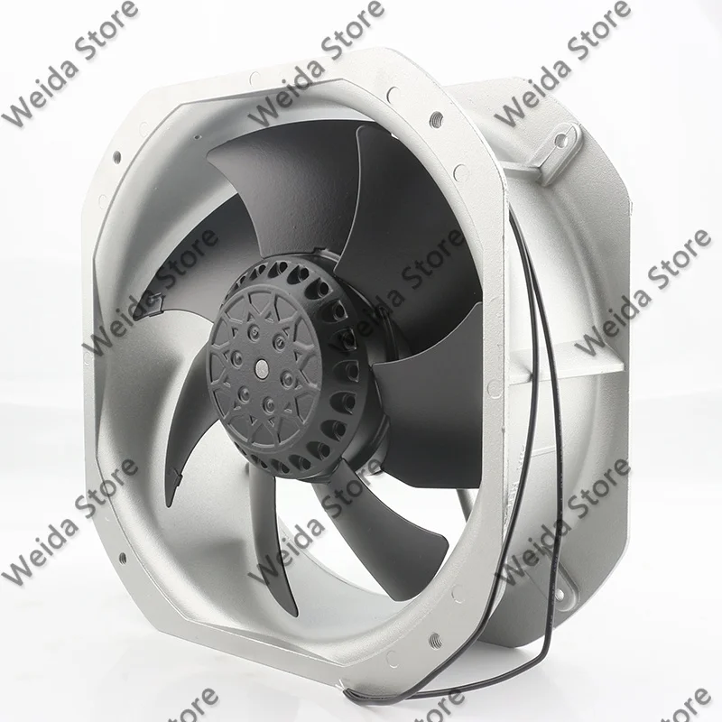 冷却ファン-新型-qvks-200v-220v-ac230v-030-034a-225x225x80mm-22580-22cm-dc-ec-キャビネットボックス-耐熱-2線式-f2e-260b-230