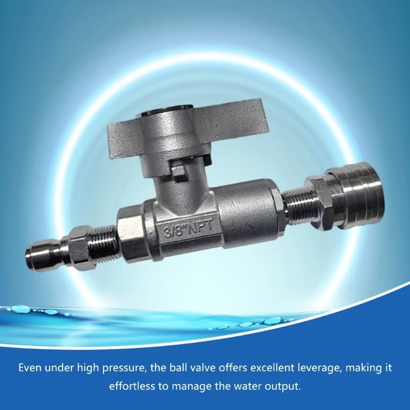 Тяжелые стальные шариковые клапаны Detys.