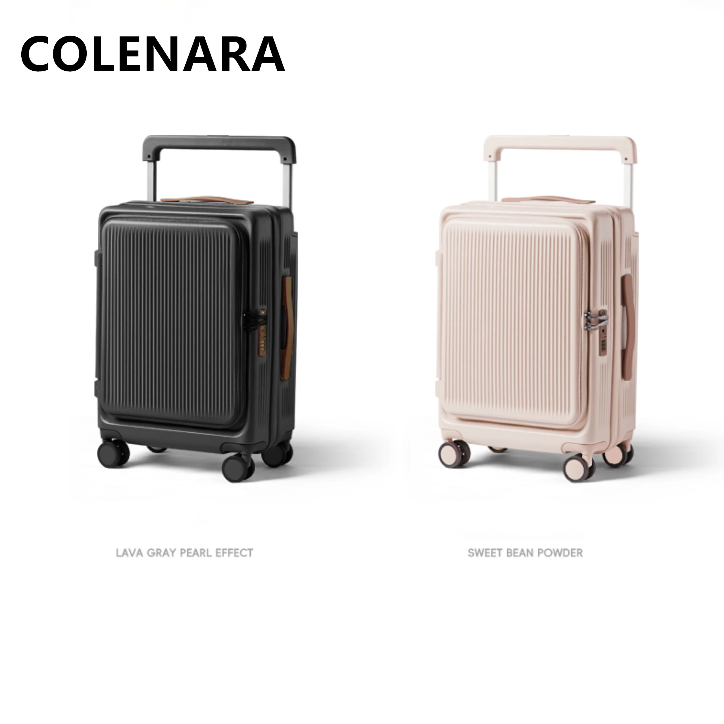 COLENARA Luggage New Boarding Box 20 Inches Trolley Case 24