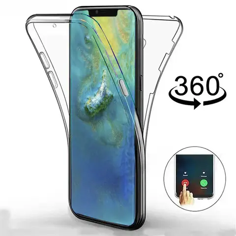 360 Full Body Protection Case For Huawei Mate 20 10 Pro P30 P20 P40 Lite Pro P Smart 2019 2020 2021 Dual Layer Shockproof Cover