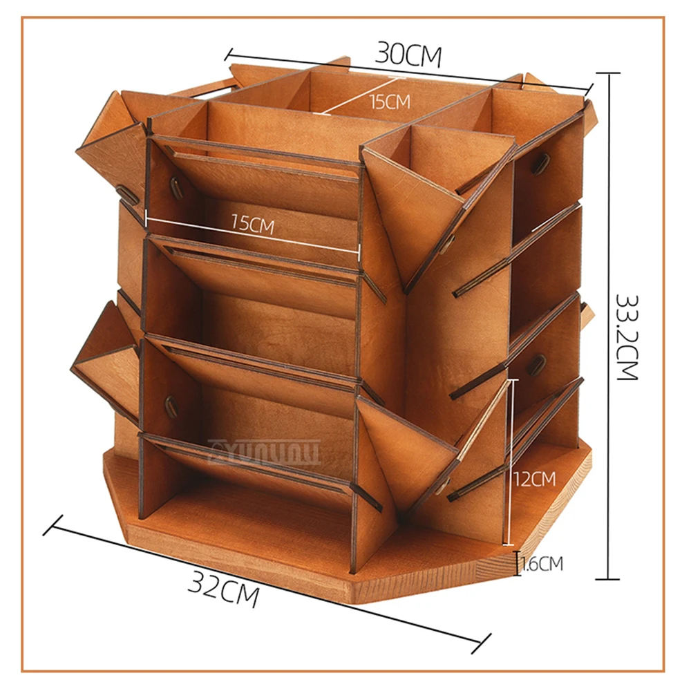 

360 ° Вращающийся органайзер для художественных принадлежностей: многоуровневая подставка для хранения тюбиков с масляными красками, кистей, шпателей и других инструментов для рисования